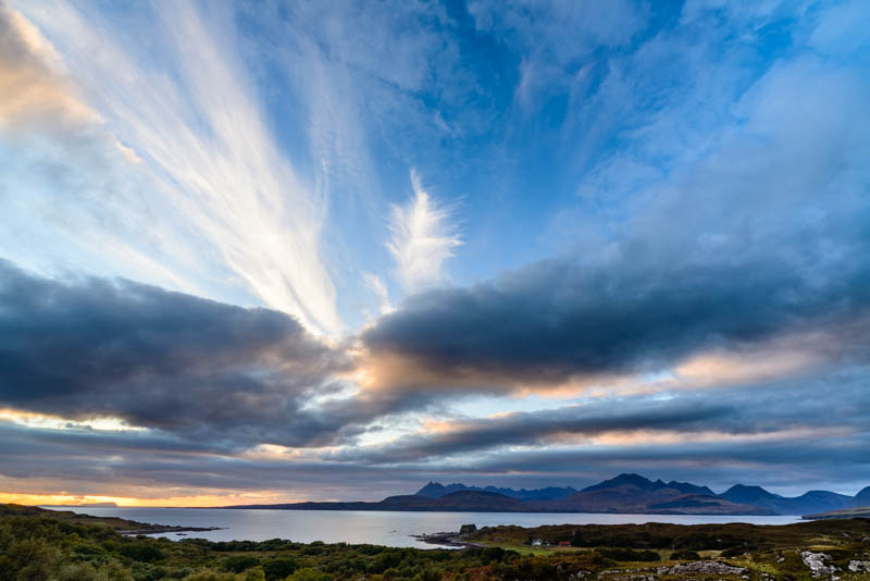 Isle of Skye, sunset at Tokavaig 2907