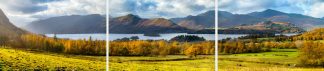 Derwent Water Tripych 2937 on canvas