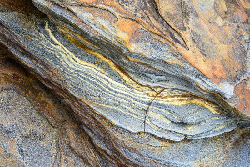 Northumberland coast, rock patterns 3205