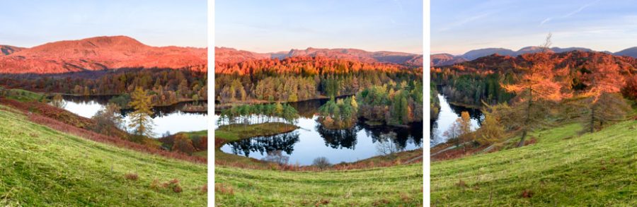 Tarn Hows Triptych