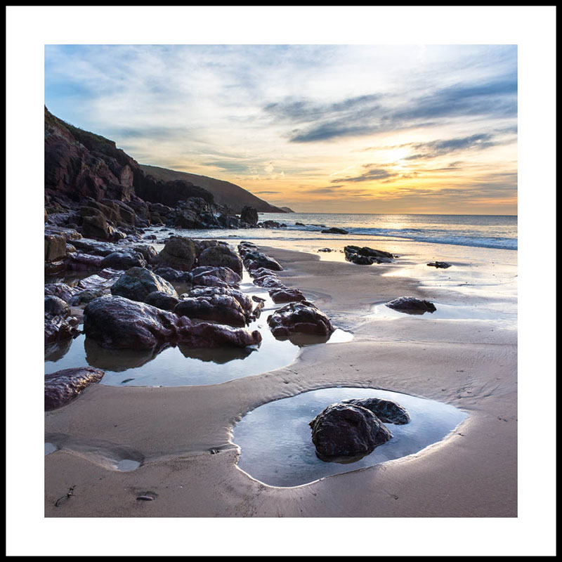 Pembrokeshire, Freshwater East Beach, sunrise 4331
