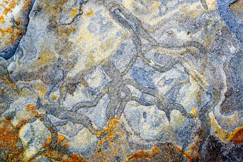 Northumberland coast, rock patterns 5016
