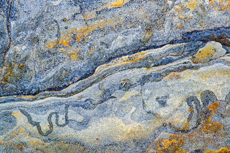 Northumberland coast, rock patterns 5017