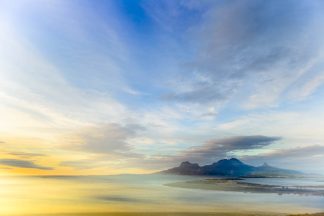 Norwegian sunset 5195 Greetings Card