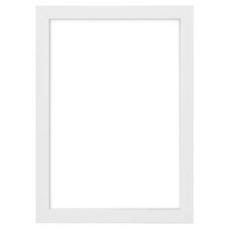 40 x 40 cm Medium square print frame white wood